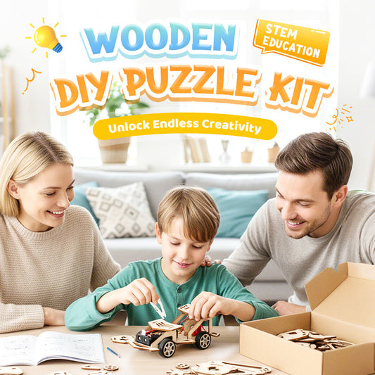 🧩 Luova DIY-teknistä Leluja - Rakenna ja Opi Elektroniikkaosilla, Hauska STEM-opetus Lapsille 🚀📦