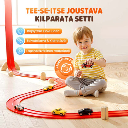 🎁 Joulun Aikainen Superale -49% 🎅 Joustava DIY Kilparata Lelu