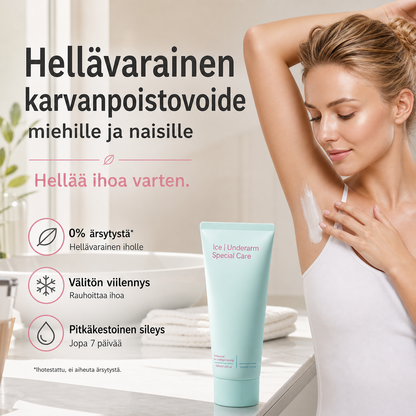 🔥Hittituote -50%🔥Hellävaraainen karvanpoistovoide miehille ja naisille – 5–10 min, rauhoittava, herkälle iholle 🌸