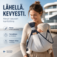 4-in-1 hengittävä vauvan kantoreppu – 0–36 kuukautta, eteen/taakse/sisään/ulos – käsivapaa mukavuus vanhemmalle ja vauvalle! ✨
