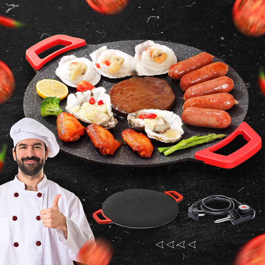 🍳Laadukas Elämä🍳Ei-Tarttuva Sähköinen Sisägrillipannu