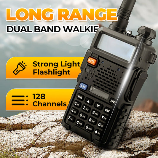 🔥 KUUMAA ALEA -52% ALENNUS 🔥📡 UV-5R Hama-radiopuhelin Pitkän kantaman UV5R kaksikaistainen walkie-talkie