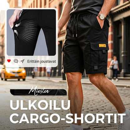 🔥 Vuoden 2026 super suositut shortsit 🔥 Miesten rennot cargoshortsit kiristysnyörillä