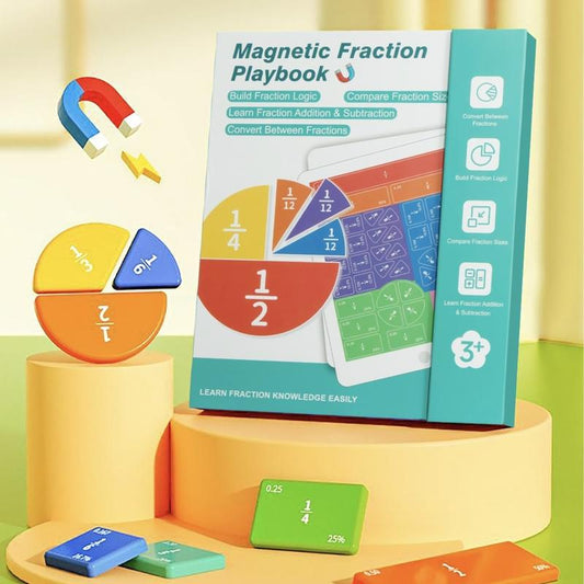 📚Magneettinen murtoluku-esityskirja🧲