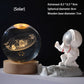 Pääsiäinen 3D Galaxy -kristallipalloyövalo sisustusvalo (50 % ALE)