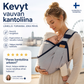 4-in-1 hengittävä vauvan kantoreppu – 0–36 kuukautta, eteen/taakse/sisään/ulos – käsivapaa mukavuus vanhemmalle ja vauvalle! ✨
