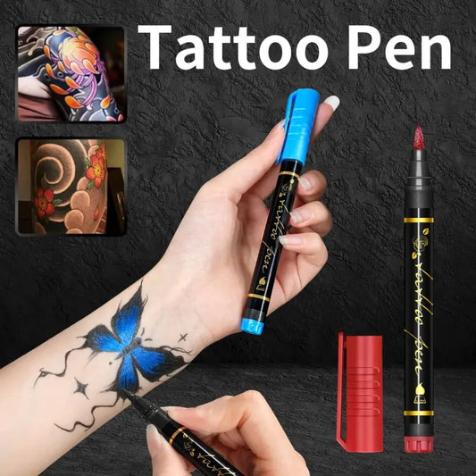🔥Hittituote -50%🎨Täydellinen ainutlaatuiseen vartalotaiteeseen🔥Väliaikaiset tatuointimerkit iholle
