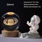 Pääsiäinen 3D Galaxy -kristallipalloyövalo sisustusvalo (50 % ALE)
