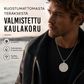 ⏰ Ruostumattomasta teräksestä valmistettu kaulakoru tyylikkäällä arabialaisella kalligrafialla – tyylikäs koru kaikille! 💖