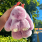 🏆RAJOITETTU AIKA - ERIKOISTARJOUS -49% 🐰 Käsintehdyt pehmeät pupupompom-riipukset