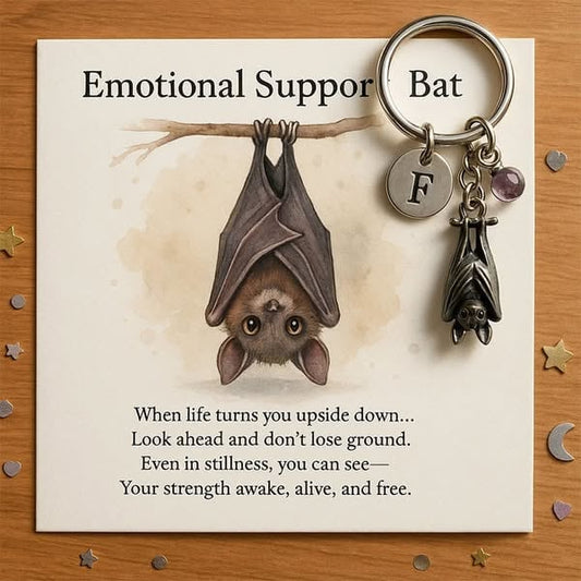 🦇Tunnetuki Lepakko Inspiraatio Avaimenperä