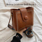 👜🎁Vintage -tyylinen käsipussi, jolla on muokattava leveä olkapanssipitko