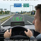 Head-Up-näyttö (HUD) -auton GPS-digitaalinopeusmittari