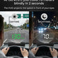 Head-Up-näyttö (HUD) -auton GPS-digitaalinopeusmittari