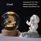 Pääsiäinen 3D Galaxy -kristallipalloyövalo sisustusvalo (50 % ALE)