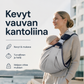 4-in-1 hengittävä vauvan kantoreppu – 0–36 kuukautta, eteen/taakse/sisään/ulos – käsivapaa mukavuus vanhemmalle ja vauvalle! ✨
