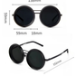 🕶️ 50 % ALENNUS NYT! 🌞 Säädettävänsävyiset polaroidit pyöreät aurinkolasit – UV400-suojaus, kevyet ja naarmunkestävät ✨
