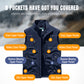 ⏰ Aikarajoitusmyynti 49% ALE🔥🧥 Miesten Oversize -ilmanhikkinen liivi takki taskuilla