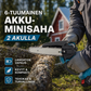 6-Zoll-Akku-Minikettensäge mit 2 Akkus