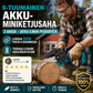 6-Zoll-Akku-Minikettensäge mit 2 Akkus