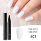 💅Rajoitetun ajan osta 1, saat 1 ilmaiseksi ✨Yhden vaiheen geelikynsi kynä | 3-in-1 ilman päällyslakkaa UV-kynsilakka | Pitkäkestoinen DIY-manikyyrikynä tarkalla kärjellä🎨