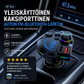 📻 NYT 50 % ALENNUS! 🚗 Yleiskäyttöinen kaksiporttinen auton FM-Bluetooth-lähetin – langaton musiikin toisto, handsfree-puhelut ja kaksi USB-latausporttia 🔌