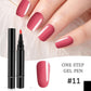 💅Rajoitetun ajan osta 1, saat 1 ilmaiseksi ✨Yhden vaiheen geelikynsi kynä | 3-in-1 ilman päällyslakkaa UV-kynsilakka | Pitkäkestoinen DIY-manikyyrikynä tarkalla kärjellä🎨