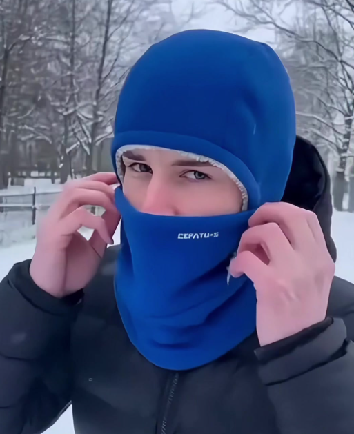 🔥Viimeinen päivä myynti 50% OFF🔥Unisex Talvi Lämmin kaulanaamio Korvasuojaus Yksiosainen hatt