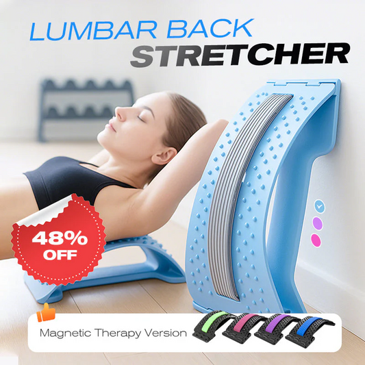 ⏰ SALE -48% ALOUUS🔥Magneettiterapia-Akupunktio-Hieronta-Lannerangan Venytin