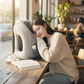 🛏️ NYT 50 % ALENNUS! ✈️ Kannettava, puhallettava ja ergonominen matkatyyny – 360° niskatuki ja 45°:n täydellinen kulma matkalle 💤