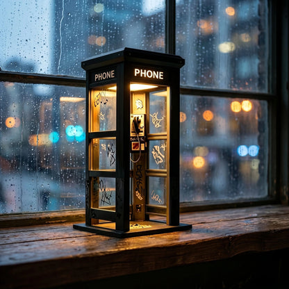 📞 -50 % NYT ✨ Vintage puhelinkopin tunnelmavalaisin