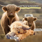 Joulun uusi suosikkilelu! 🐂🎁 Suloinen sarjakuvamainen Villivuohi-pehmolelu 🔥