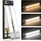 🏆 Megatarjous -50% 🔥 3-värisvalaistus Iskutton Älyanturi Magneettinen Ladattava LED-valo