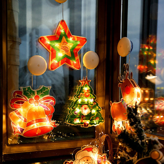 ⛄ Joulun esale -50% 🎄 Jouluikkunan ripustusvalot 💡