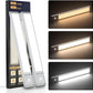 🏆 Megatarjous -50% 🔥 3-värisvalaistus Iskutton Älyanturi Magneettinen Ladattava LED-valo
