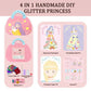 🔥 Viimeisen päivän tarjous -50% 💅 Fantasia 3-in-1 Prinsessa Pukeutumis- ja Meikkauspeli 💝