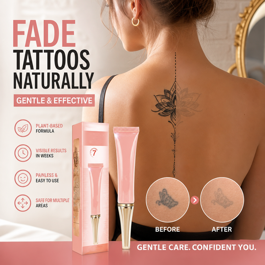 🔥 -50 % · Hellävarainen ja tehokas monikäyttöinen tatuoinnin haalistusvoide ✨
