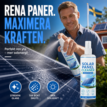 🛒 -50% NYT! ☀️ Kehittynyt aurinkopaneelien puhdistussuihke – Poistaa lian tehokkaasti ja parantaa energiantuottoa – Helppokäyttöinen ulkotuote 💧