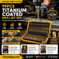 🏭✨ Tehtaan myymälä – 50 kpl titaaniporanteräsarja 🔩⚡🧰