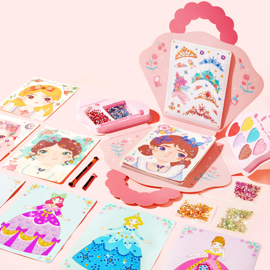 🔥 Viimeisen päivän tarjous -50% 💅 Fantasia 3-in-1 Prinsessa Pukeutumis- ja Meikkauspeli 💝