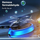 Aurinkokäyttöinen pyörivä helikopterinmuotoinen auton hajustedifffuusori
