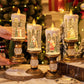 🎅Lämmittävä toiminto🎅Joulukynttilän yövalaistus🕯️
