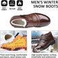Miesten lämmin Faux turkis vuorattu nilkka Snow Business Boots