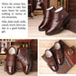 Miesten lämmin Faux turkis vuorattu nilkka Snow Business Boots