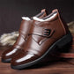 Miesten lämmin Faux turkis vuorattu nilkka Snow Business Boots