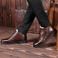 Miesten lämmin Faux turkis vuorattu nilkka Snow Business Boots