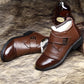 Miesten lämmin Faux turkis vuorattu nilkka Snow Business Boots