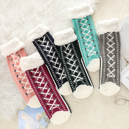 🧦Erittäin Paksut Lämpimät Kotisukat