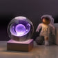 Pääsiäinen 3D Galaxy -kristallipalloyövalo sisustusvalo (50 % ALE)