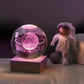 Pääsiäinen 3D Galaxy -kristallipalloyövalo sisustusvalo (50 % ALE)